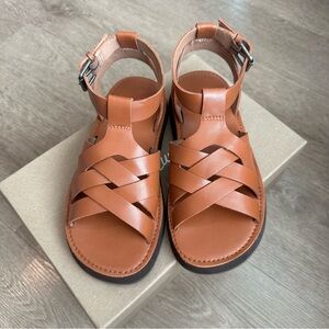 Madewell the Kristen Fisherman Sandals size 5
